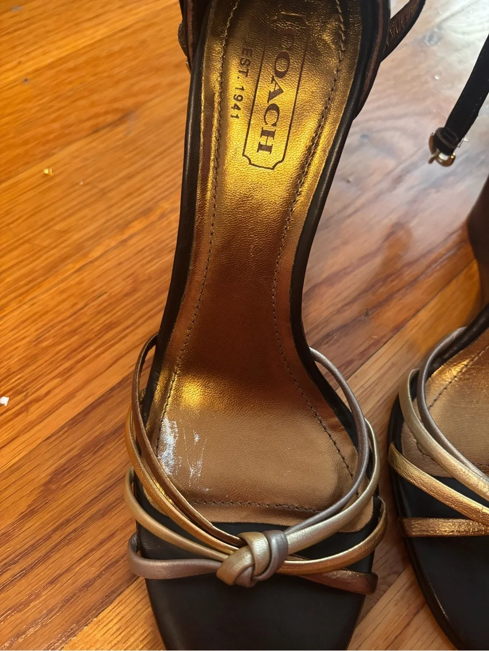 Coach sophisticated ankle